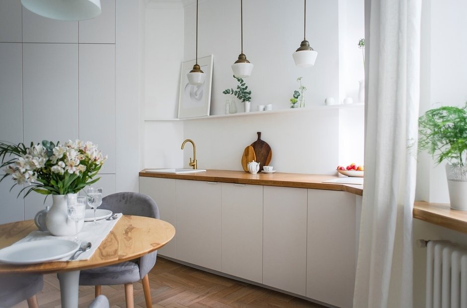 Красота в простоте: сделали ремонт в двушке 53 м² | INMYROOM | Дзен