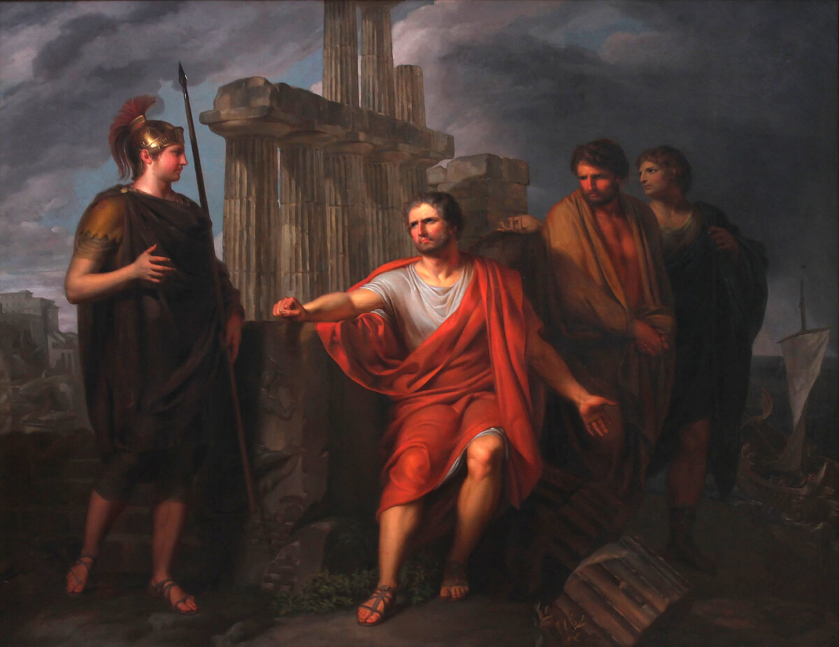 Pierre-Joseph François. Гай Марий на руинах Карфагена. 1791-1794 гг.