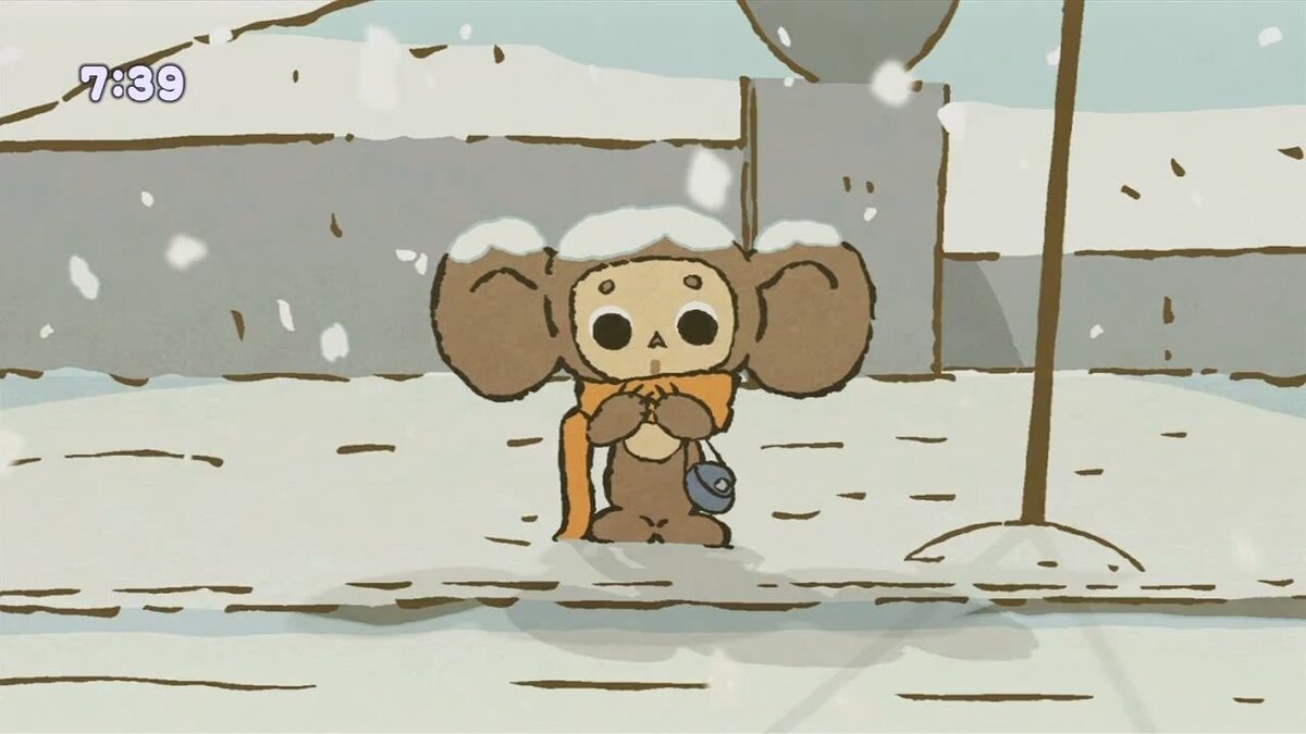 кадр из японской версии чебурашки