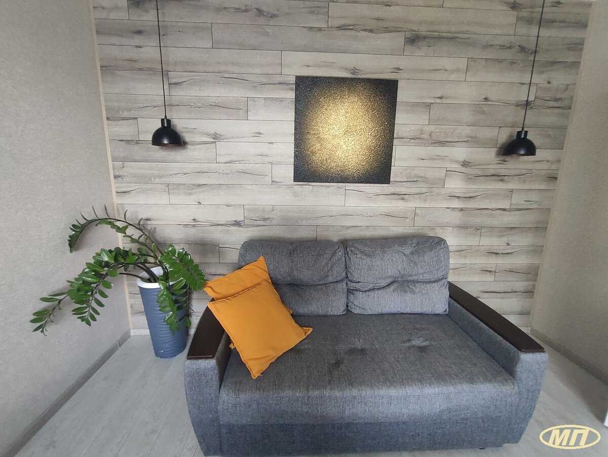 Гостиная зона в квартире в Воронеже