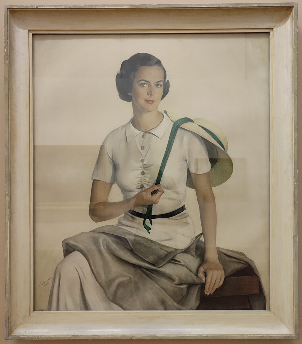 Савелий Сорин. Портрет Г. Кан, 1934 год