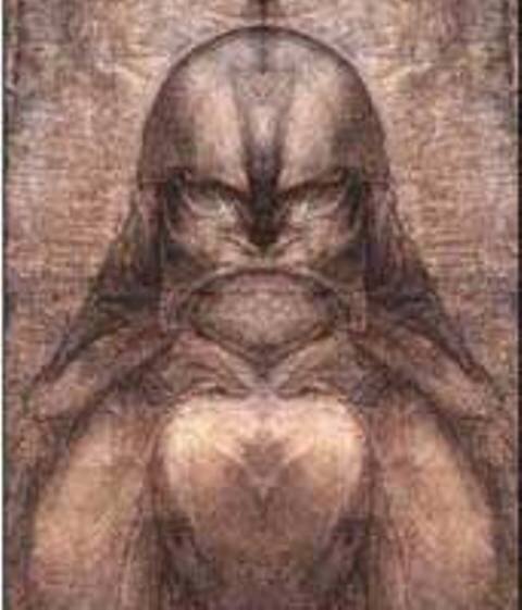 Картина Леонардо да Винчи - бог Яхве-Иегова, также Дарт Вейдер у масона Джорджа Лукаса - сей гражданин-беглец с тогда ещё гибнущего Марса.