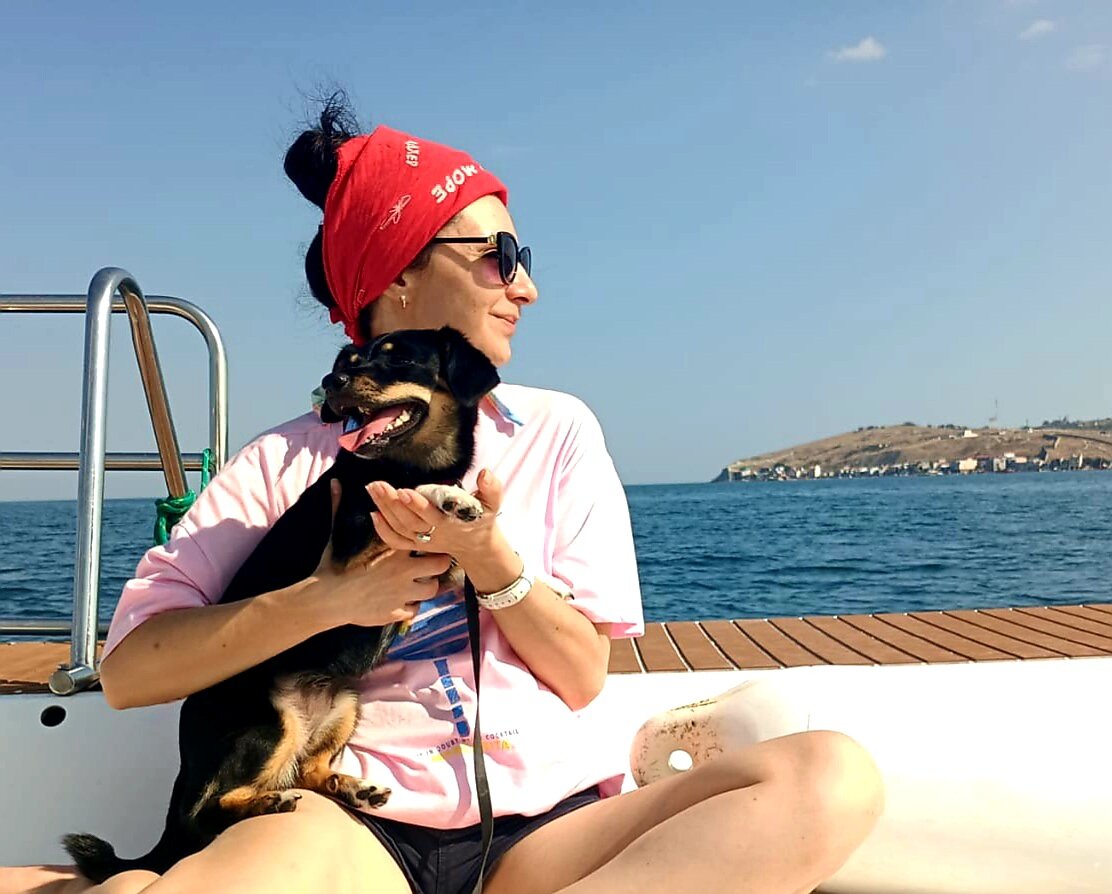 С морским волком у берегов Феодосии