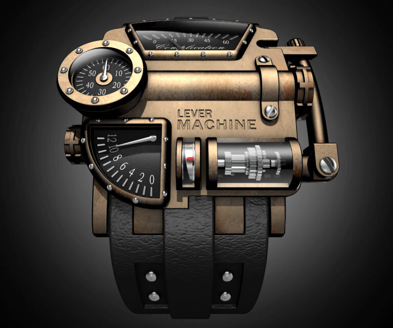 Концепт Lever Machine без календаря