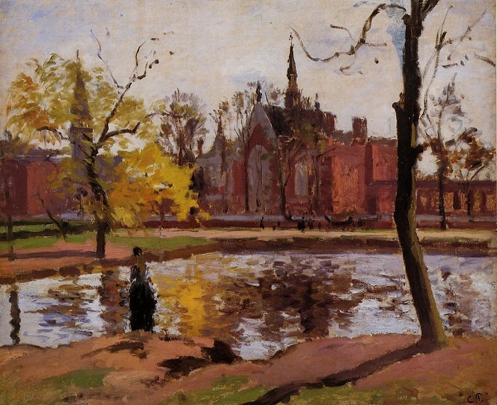 Далвич-колледж. Лондон. Камиль Писсарро, 1871 год.