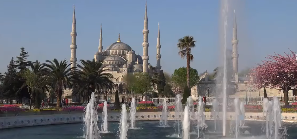 Османский шедевр  "Голубая мечеть"