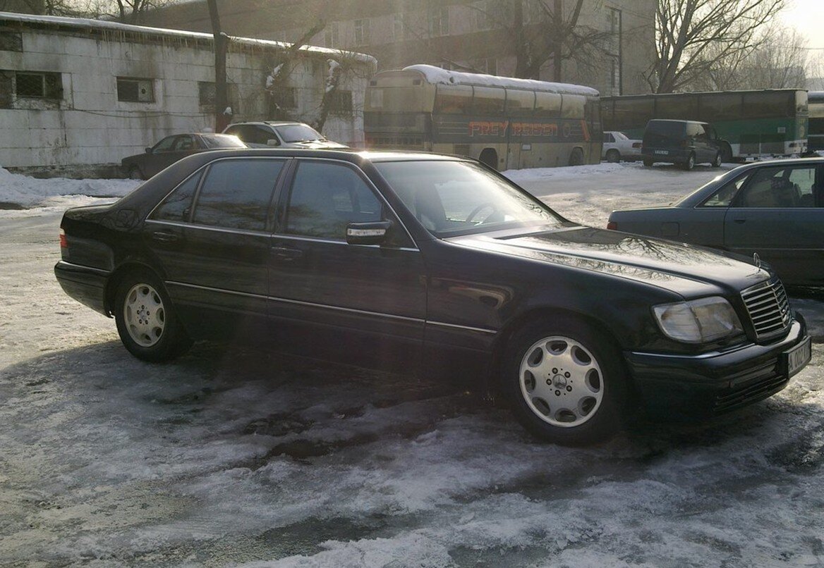 мерседес w140 черный