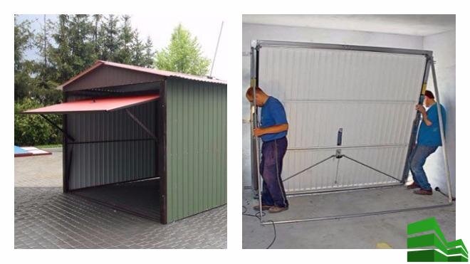 Чертежи и размеры подъемных гаражных ворот, как сделать их своими руками