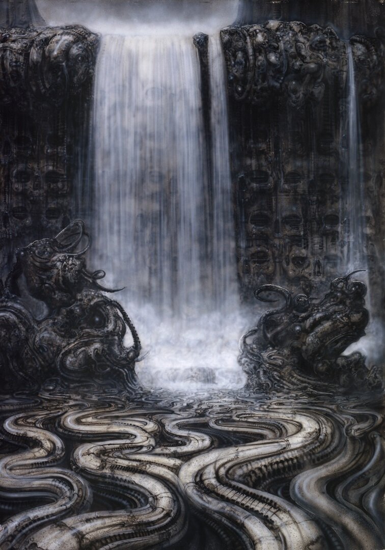 Картина швейцарского художника Гигера.