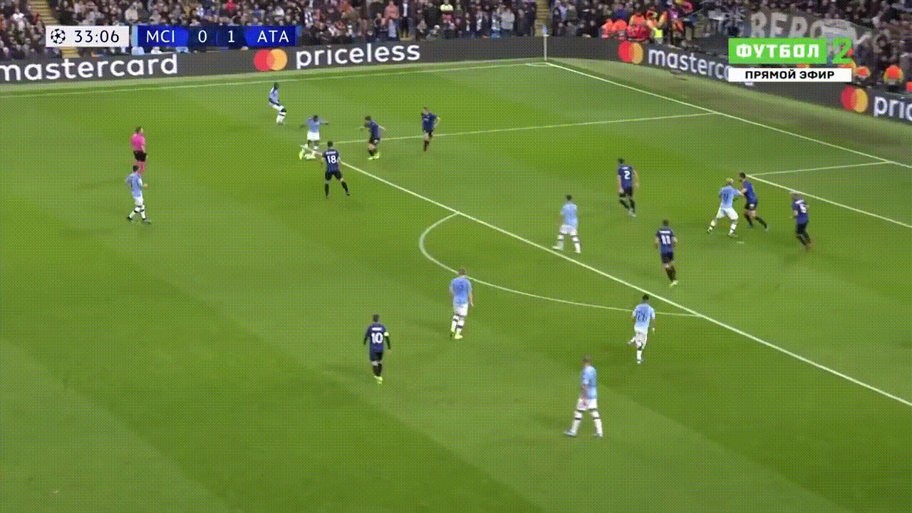 1:1. Серхио Агуэро. 34 минута.