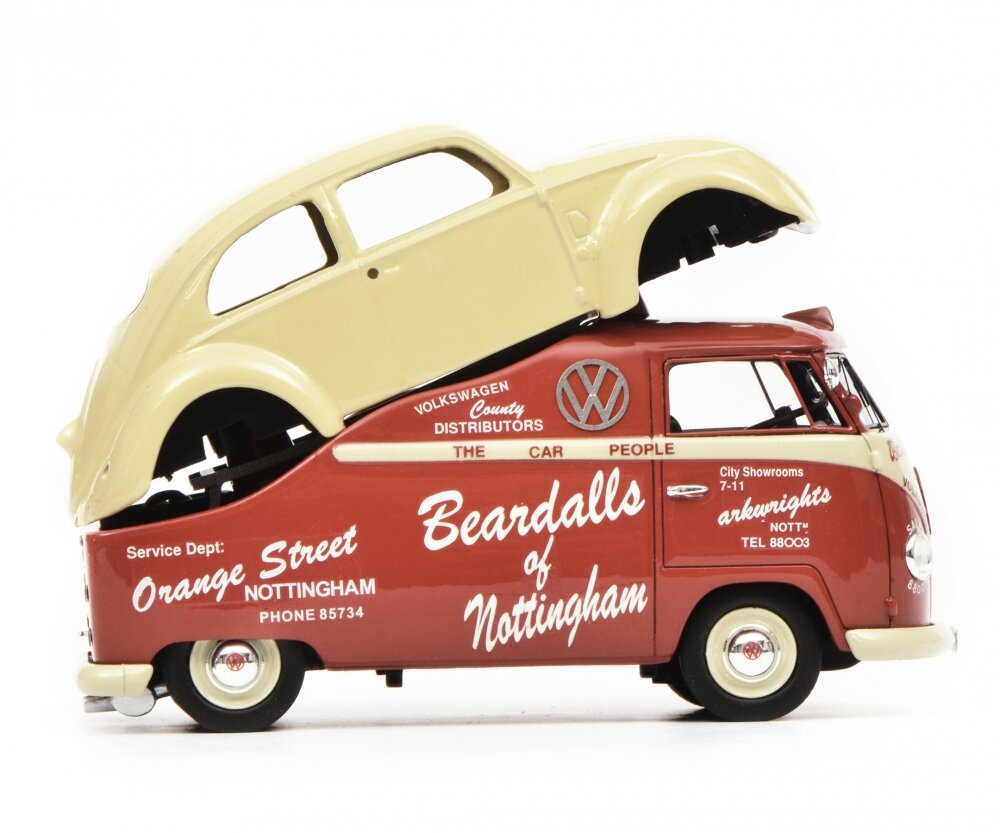 450907800 1:43 VW T1a „Beardalls of Nottingham“, red