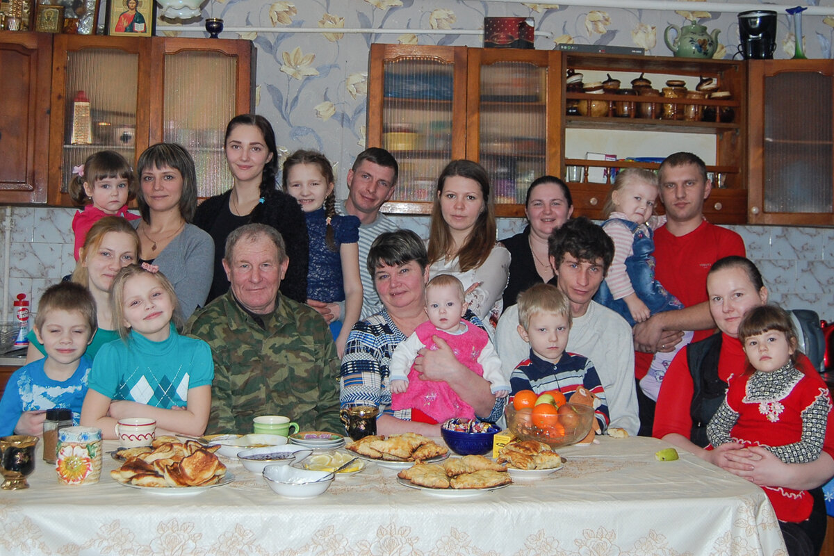 Семья Колесниковых