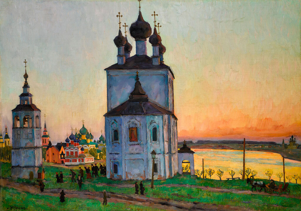 Константин Юон. Древний город Углич, 1913