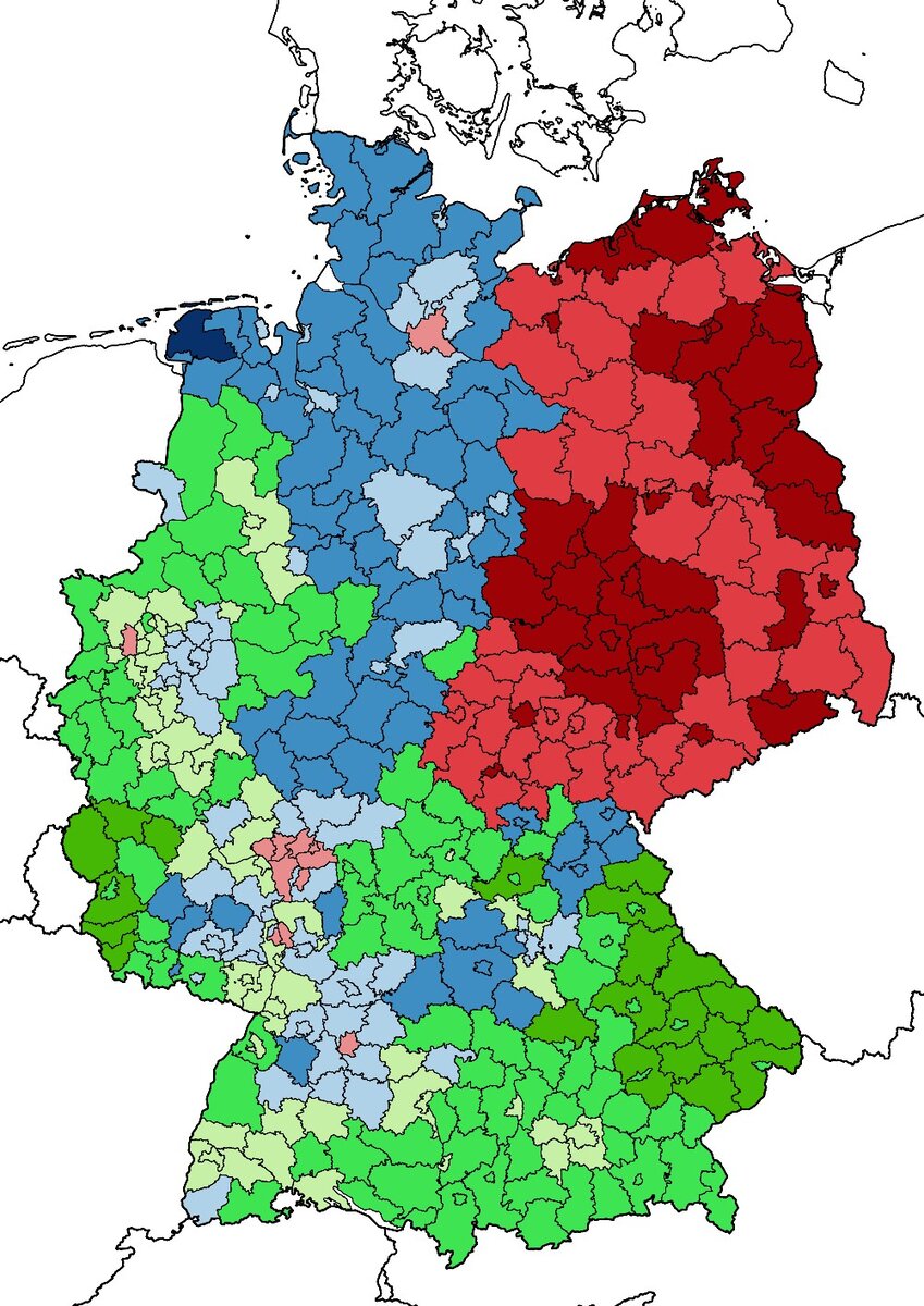 Религиозная карта германии