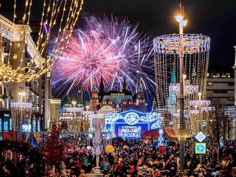 Новый Год в Москве