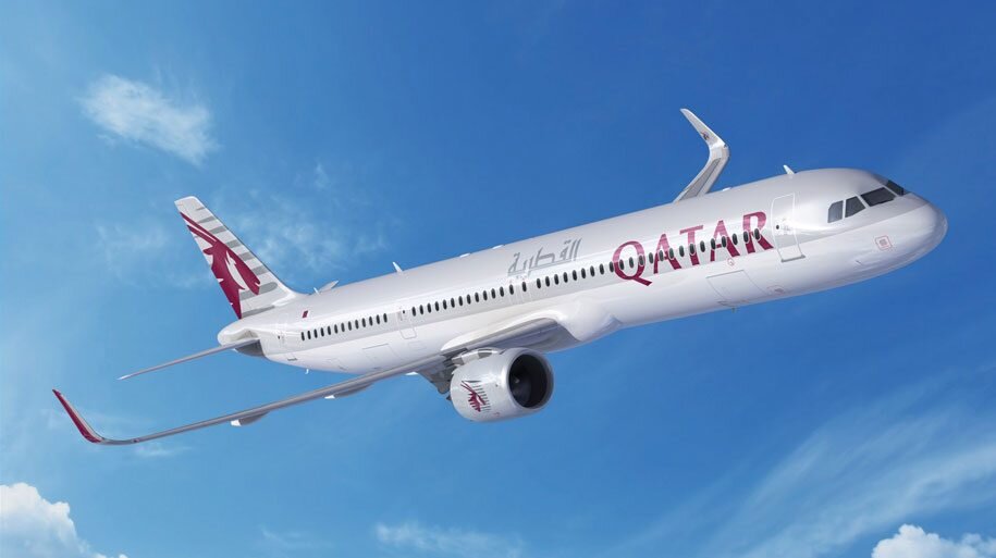 Самолёт компании Qatar Airways