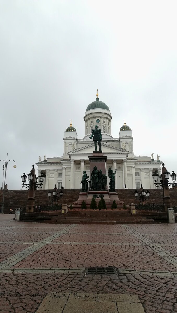 Собор Святого Николая - сенатская площадь, Хельсинки
