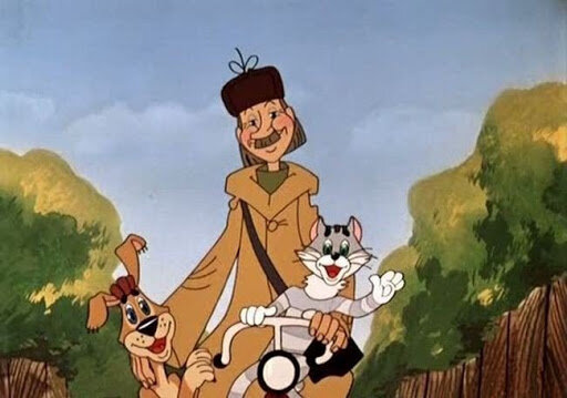 1) Человек собаке друг - это знают все вокруг!  