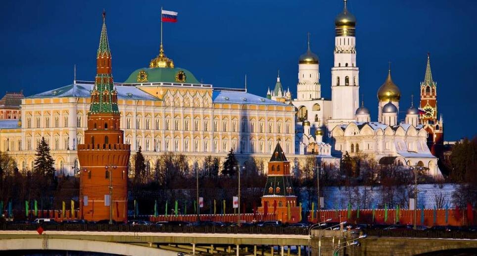 Здание Кремля. г.Москва