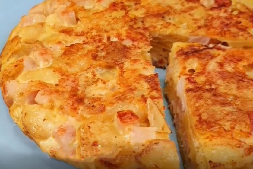 Готовая тортилья по Испански