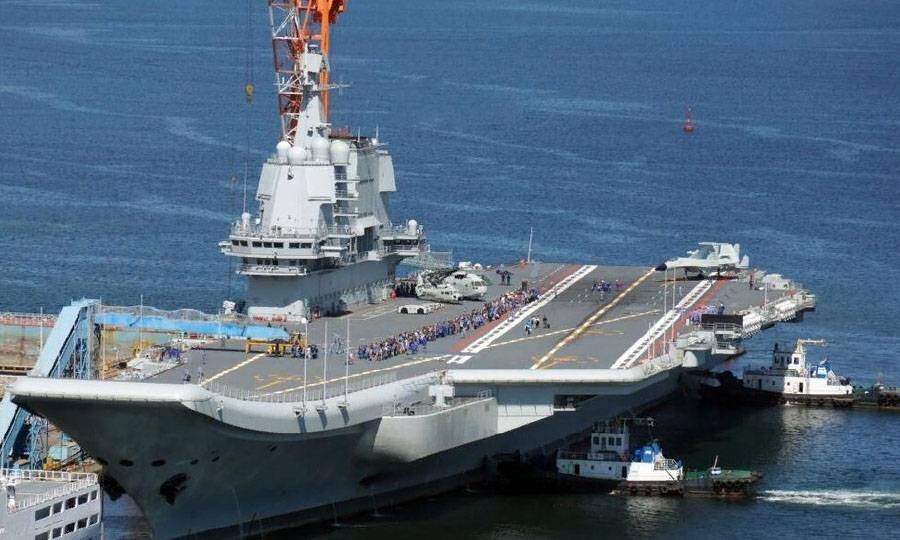 Второй китайский авианосец "Шаньдун"