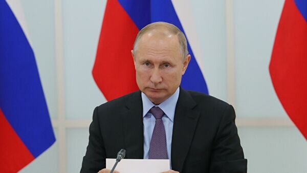 Президент России Владимир Владимирович Путин