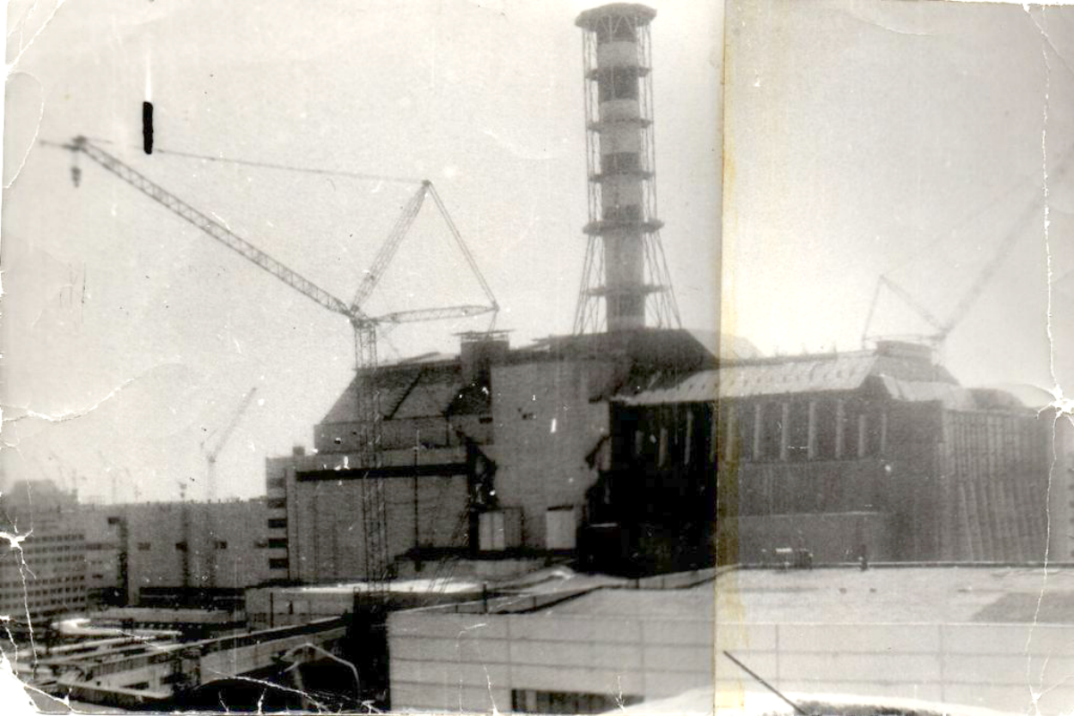 Припять, на Чернобыльской АЭС