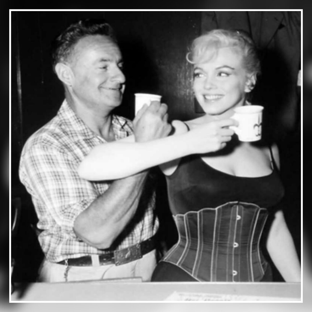 На съёмках фильма "Займёмся любовью". 1960 год