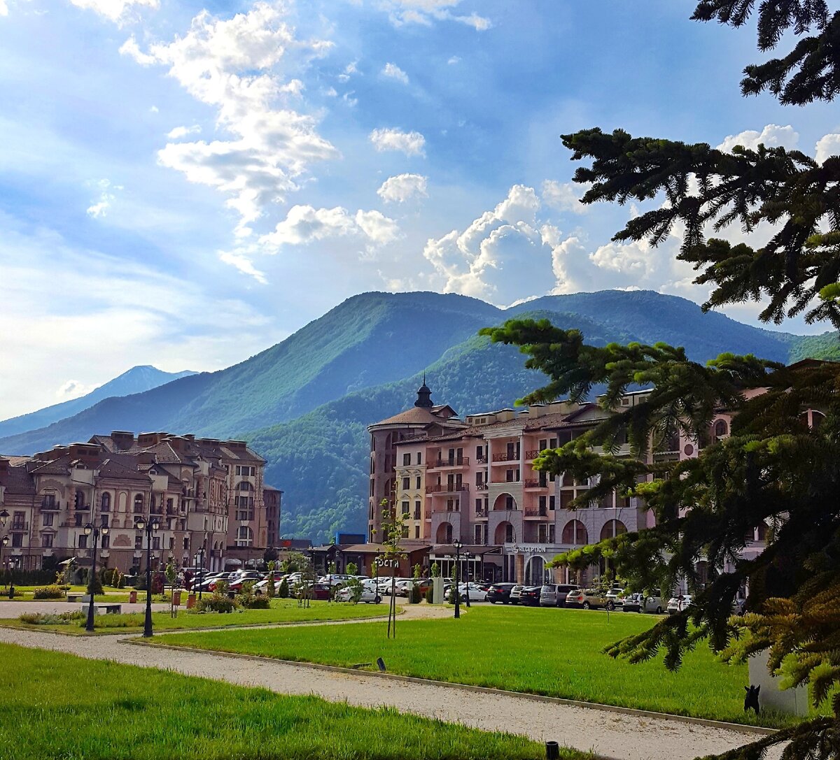 Курорт "Красная поляна" уровень +540