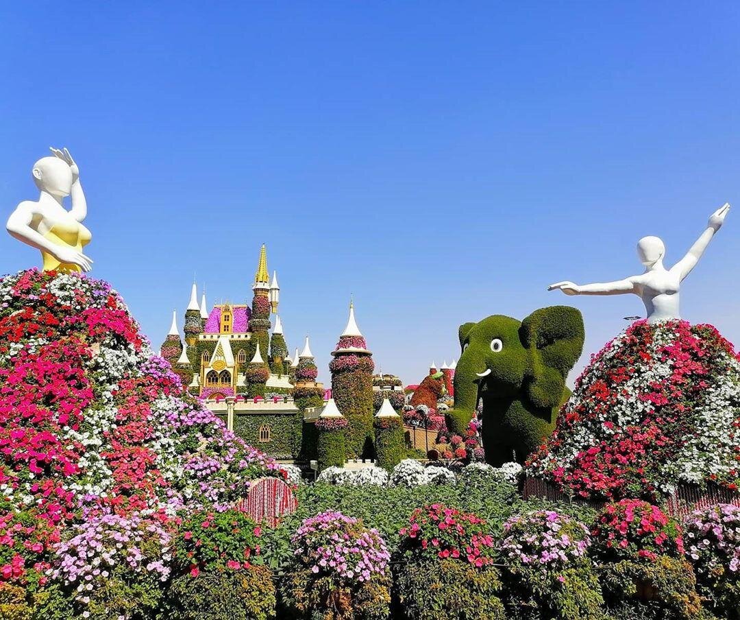 Парк цветов Dubai Miracle Garden