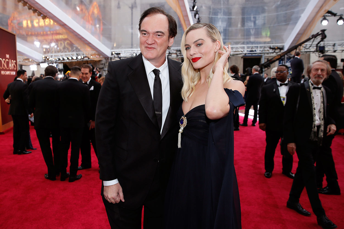 Квентин Тарантино и Марго Робби на церемонии Оскара. Источник: https://stanzedicinema.com