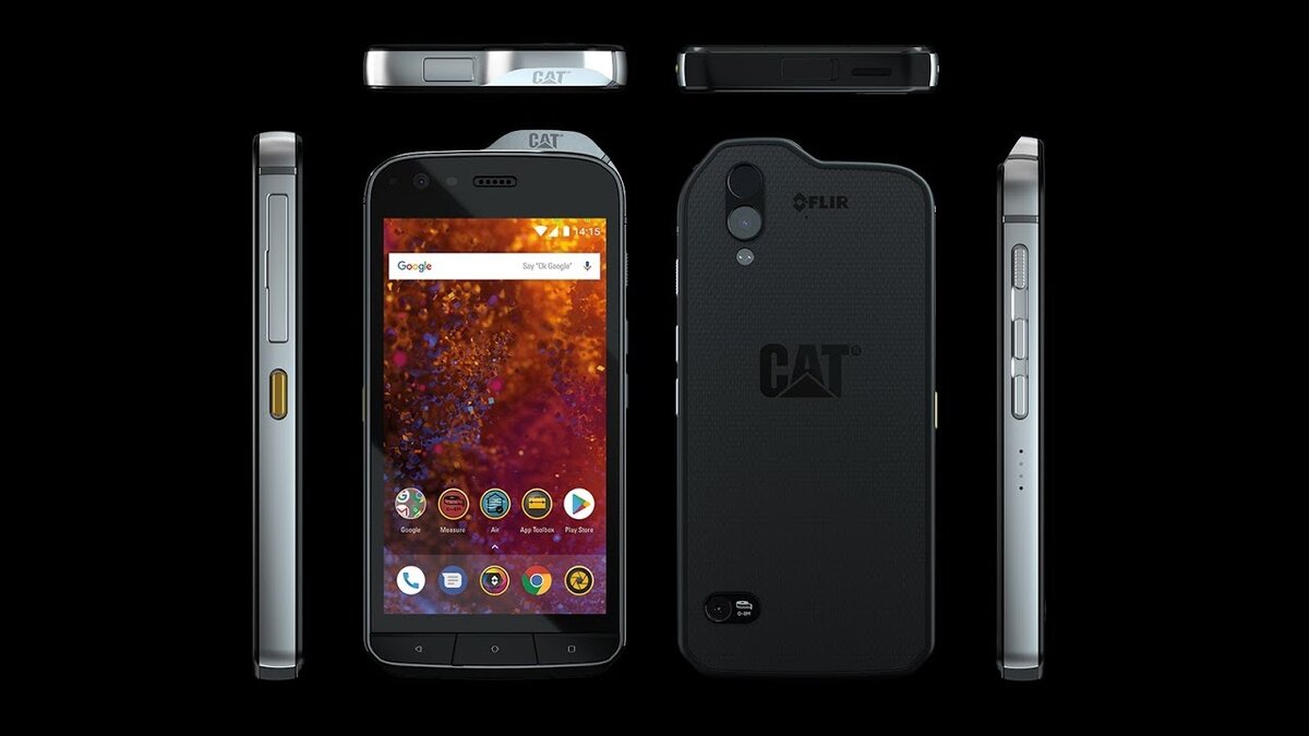 Обзор Cat S60: Бронированный смартфон с тепловизором и лазерным дальномером  | MoBiGeek | Дзен