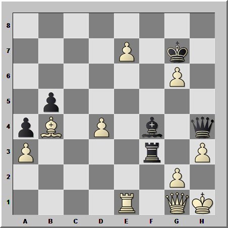 Задание №237. Белые начинают и выигрывают