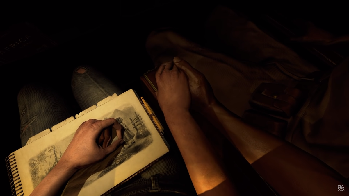 Amnesia: Rebirth кадр из трейлера игры. Начало игры.