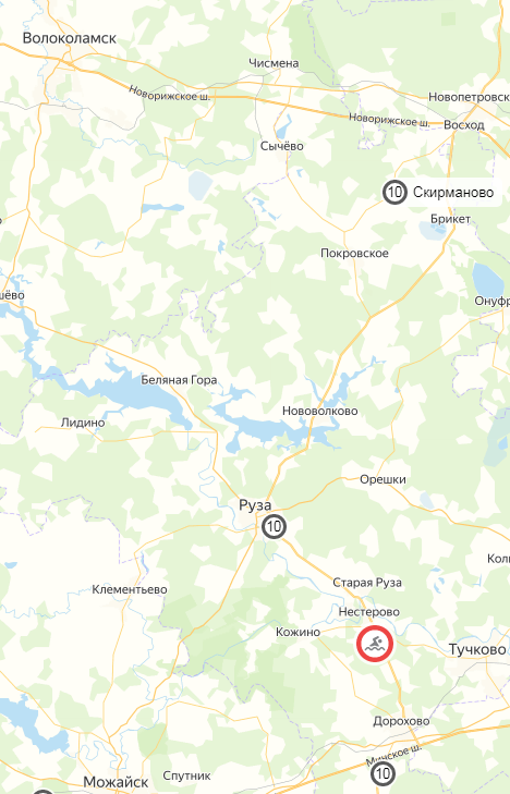 Риисунок Автора на основе Яндекс-карт