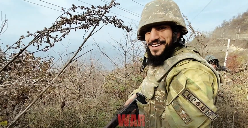 Мигран на передовой