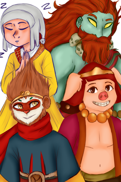 Сегодня без артов для каждого персонажа..