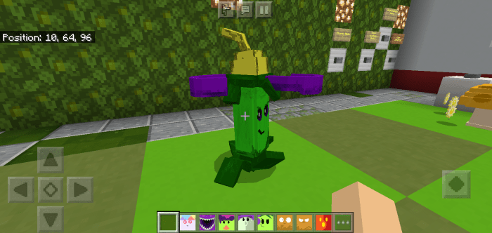 Растения Plants vs Zombies - в игре Майнкрафт, которые защитят ваш дом от нападок злых зомби. 