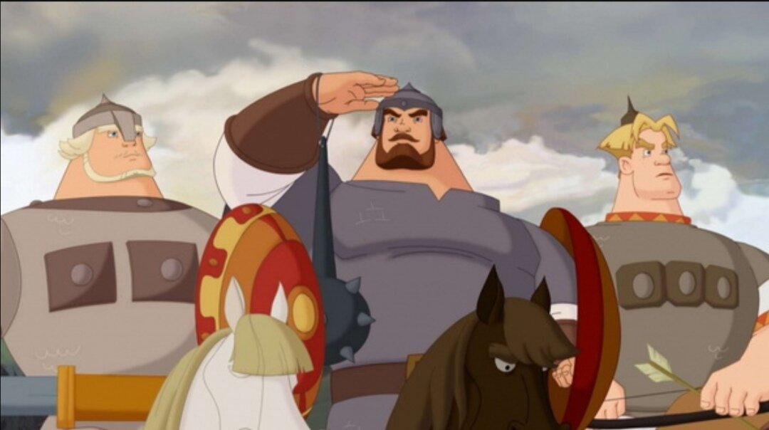 А картину написали их жены, если что