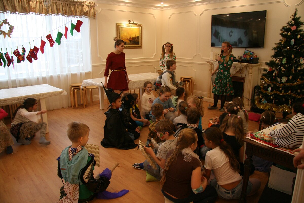 Новый год в детском клубе Шале в Измайлово