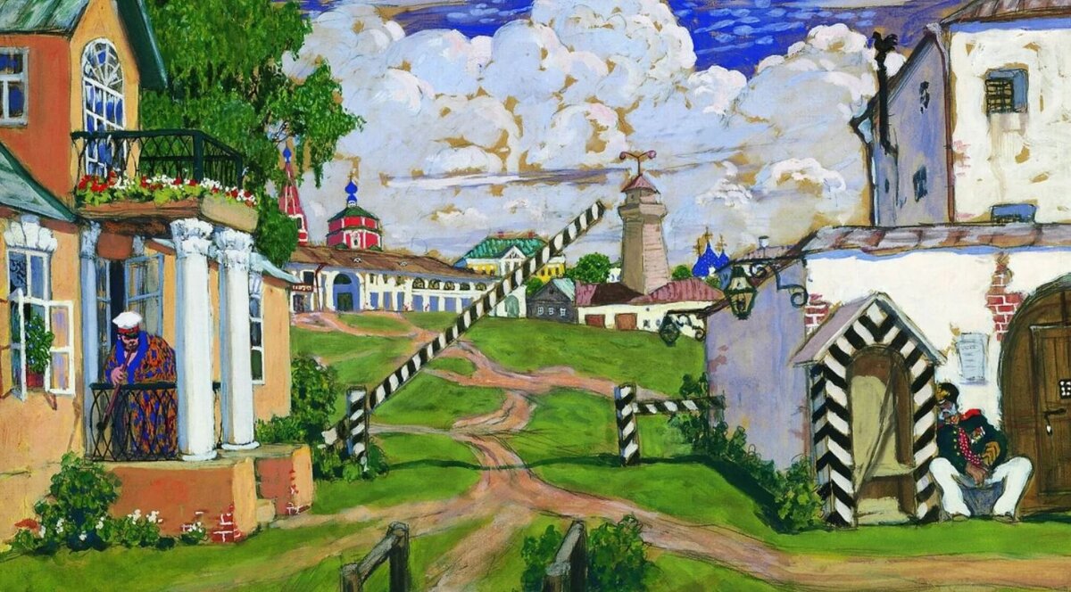 Эскизы декораций к пьесе островского гроза