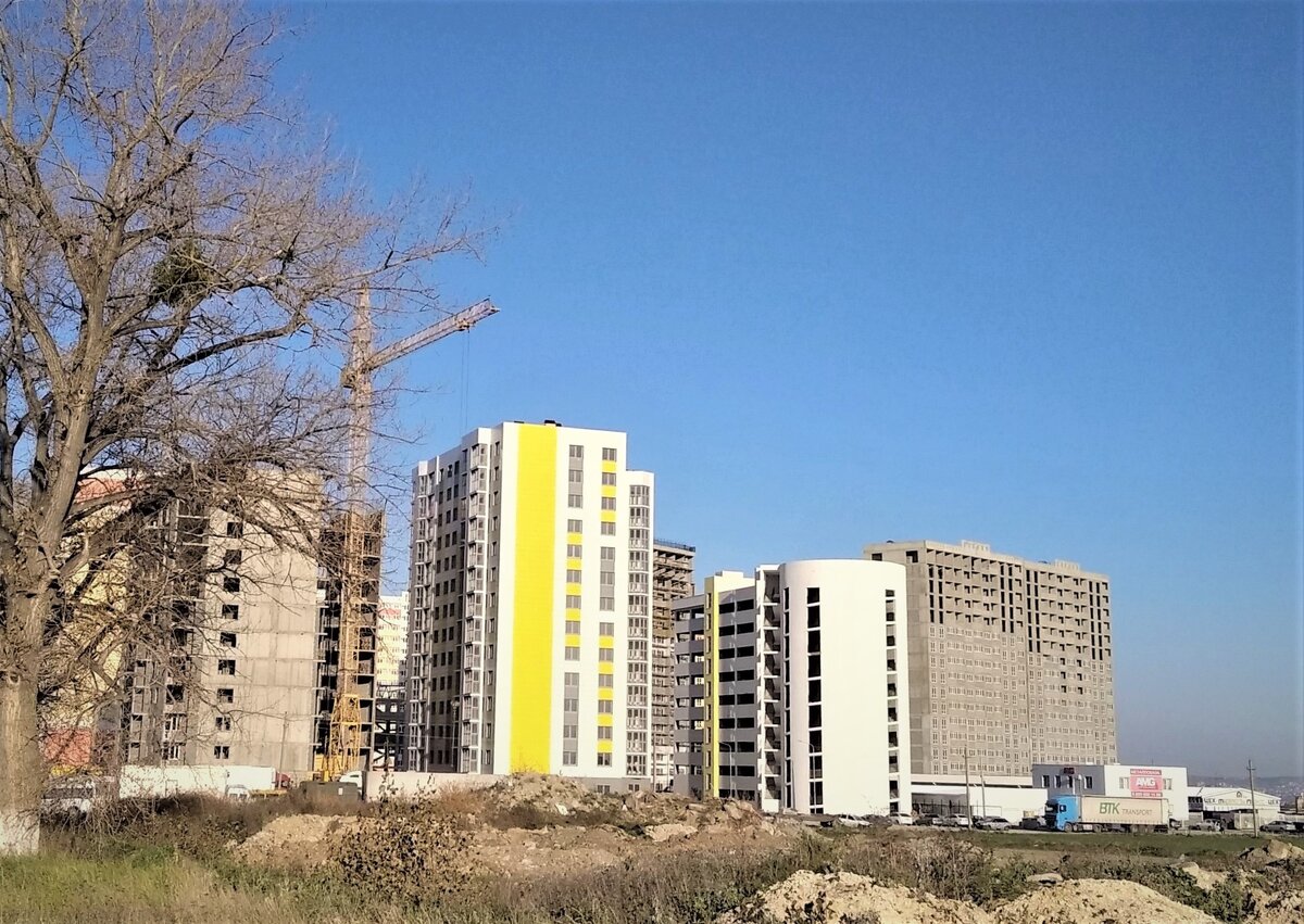 Анапа, Супсехское шоссе Ноябрь 2020, фото автора