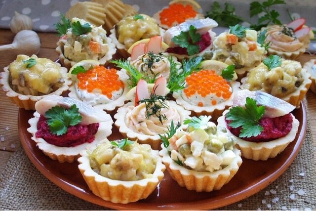 Разнообразие закусок