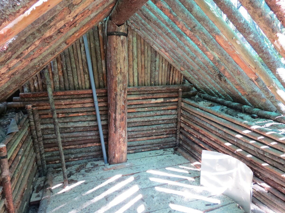 стропилы уложены