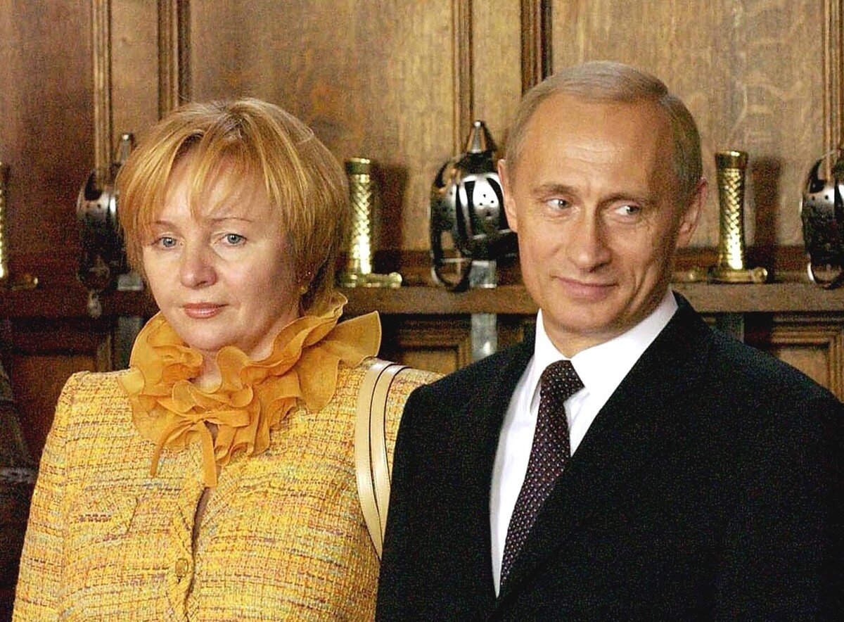 Владимир с женой Путина Vladimir s zhenoy Putina