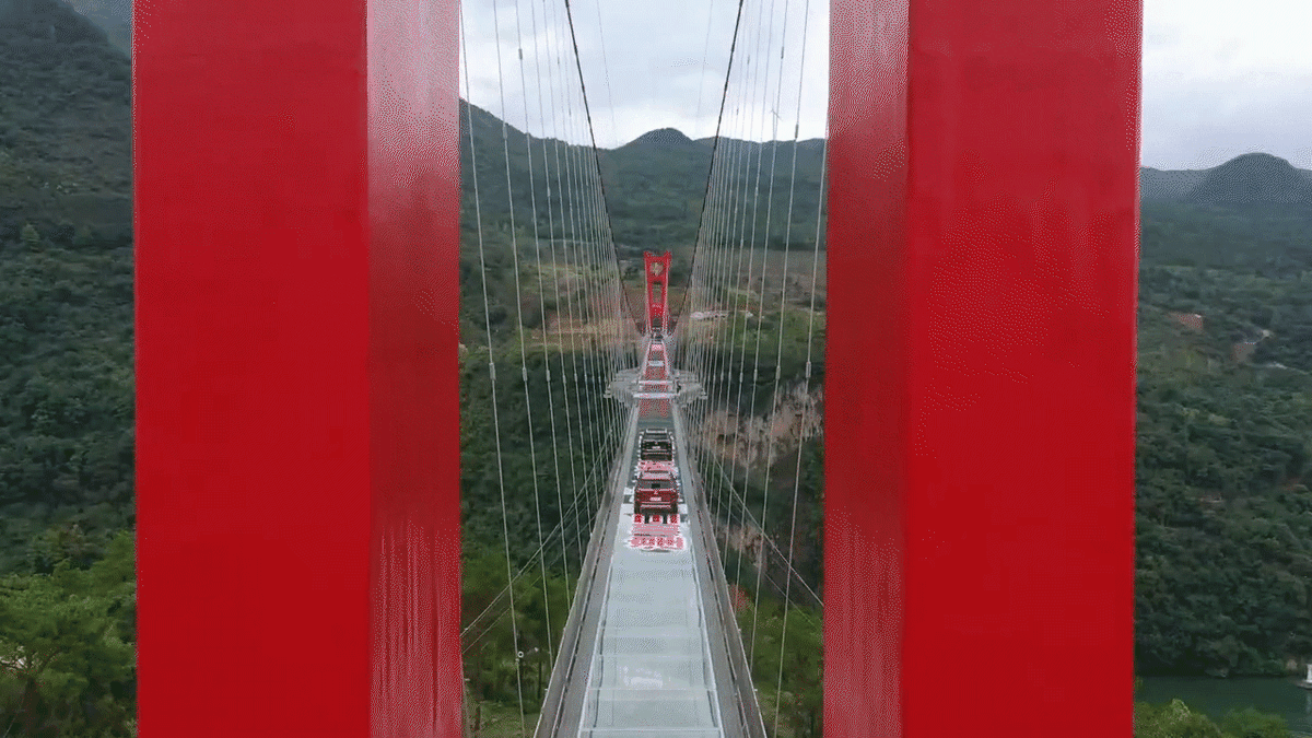 Открытие моста в 2020г, проверка на прочность.