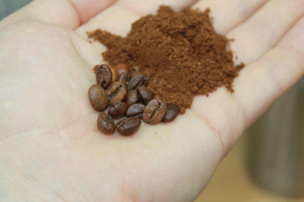 Только зерновое кофе и собственный помол