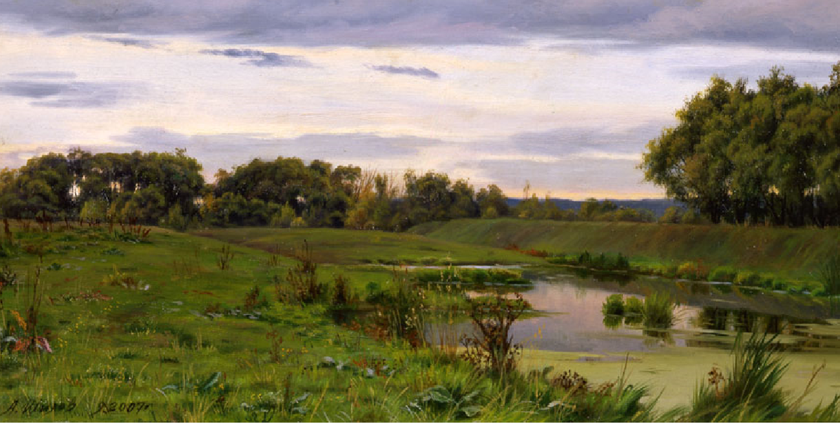 А. М. Шилов  Вечереет. Уборы 2007 г.