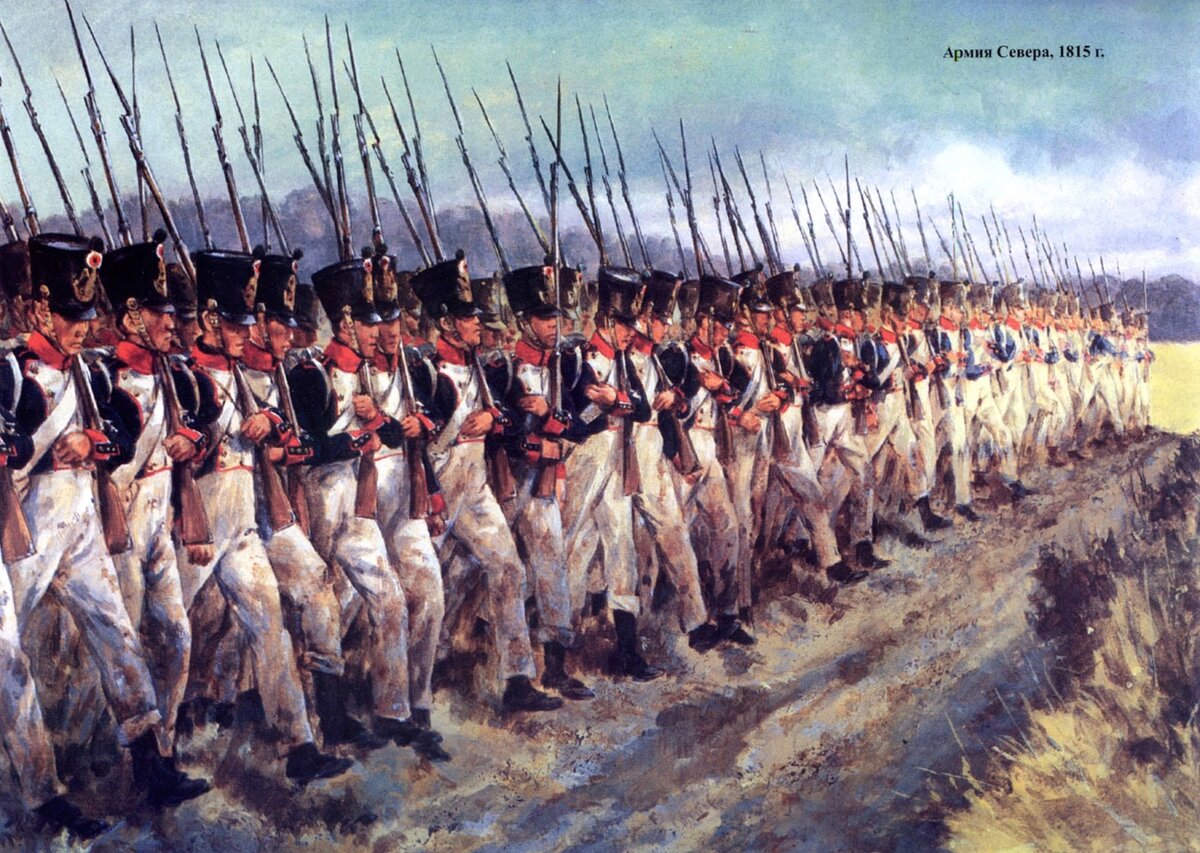 Линейная пехота Наполеона 1812