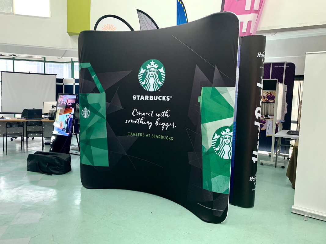 Стенд изогнутый Profabric